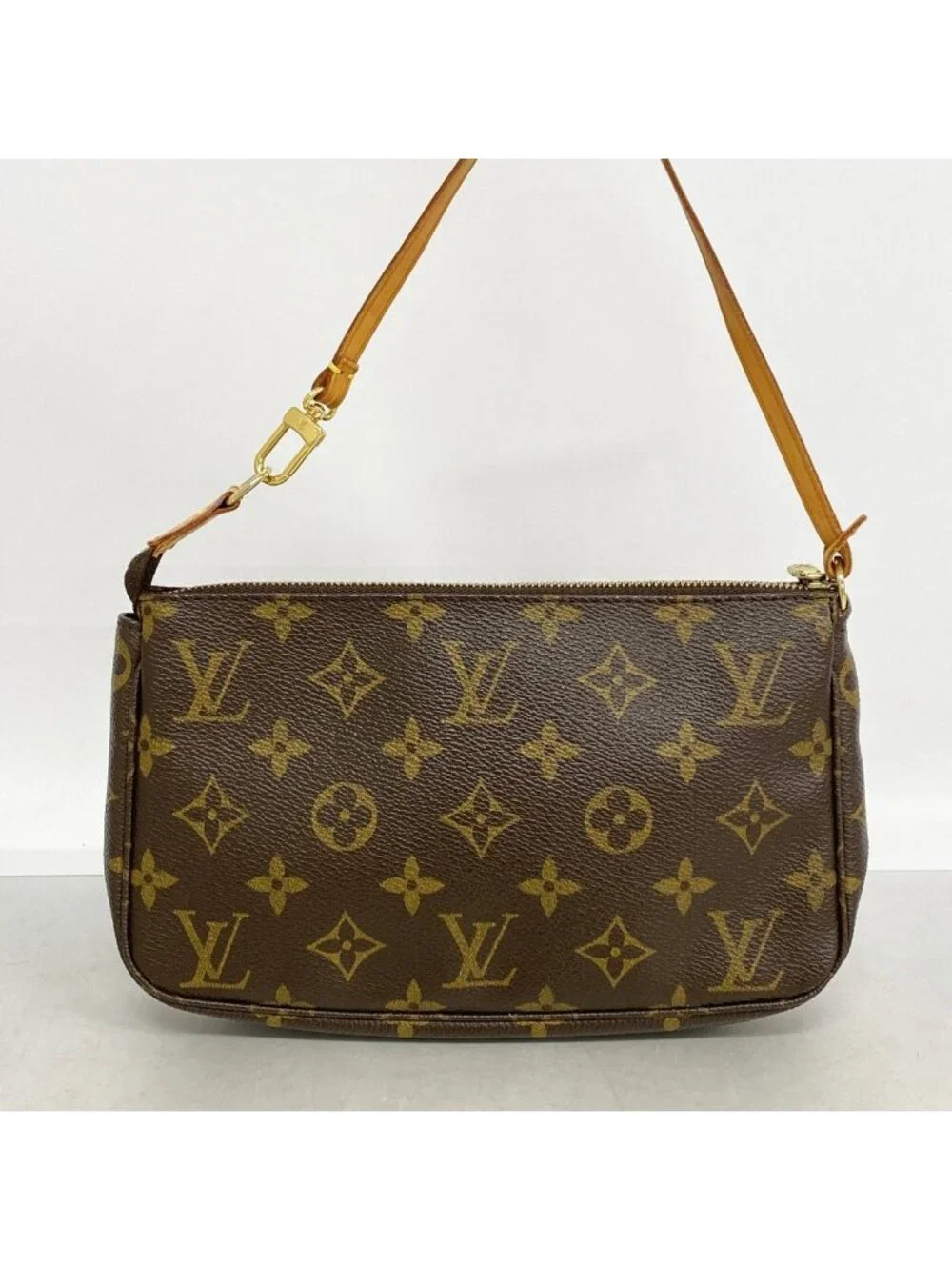 Louis Vuitton Pouch Monogram Pochette Soirle Brown